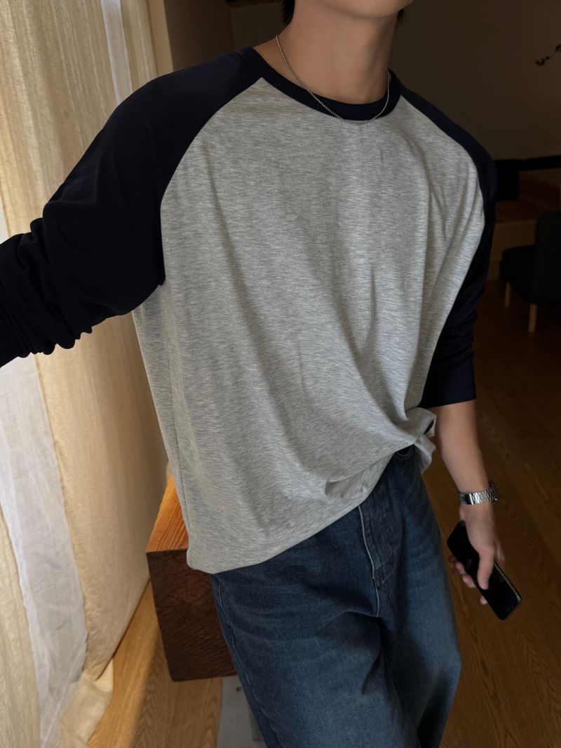 Rotten raglan long sleeve t-shirt