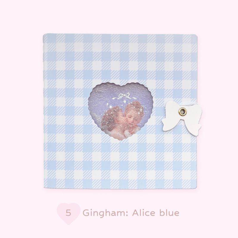Heart pocket ♡ twin ring notebook