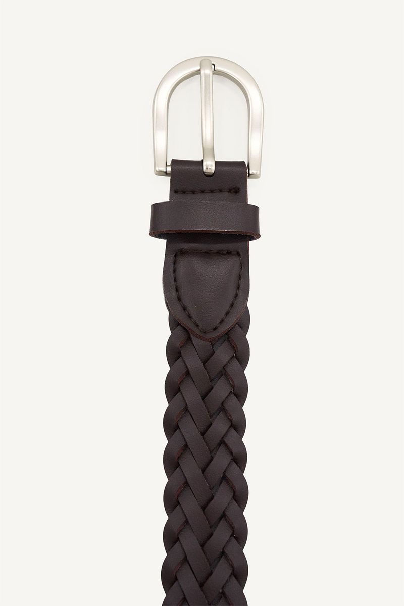 Classic Braided Leather Belt