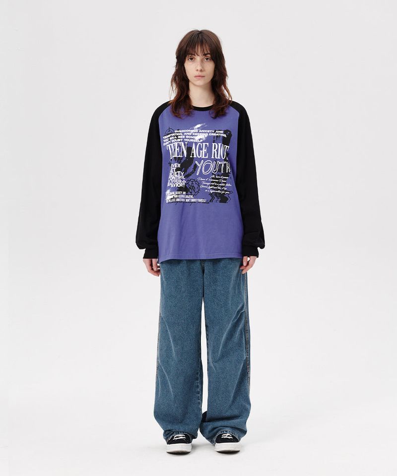 YOUTH RAGLAN LS TEE