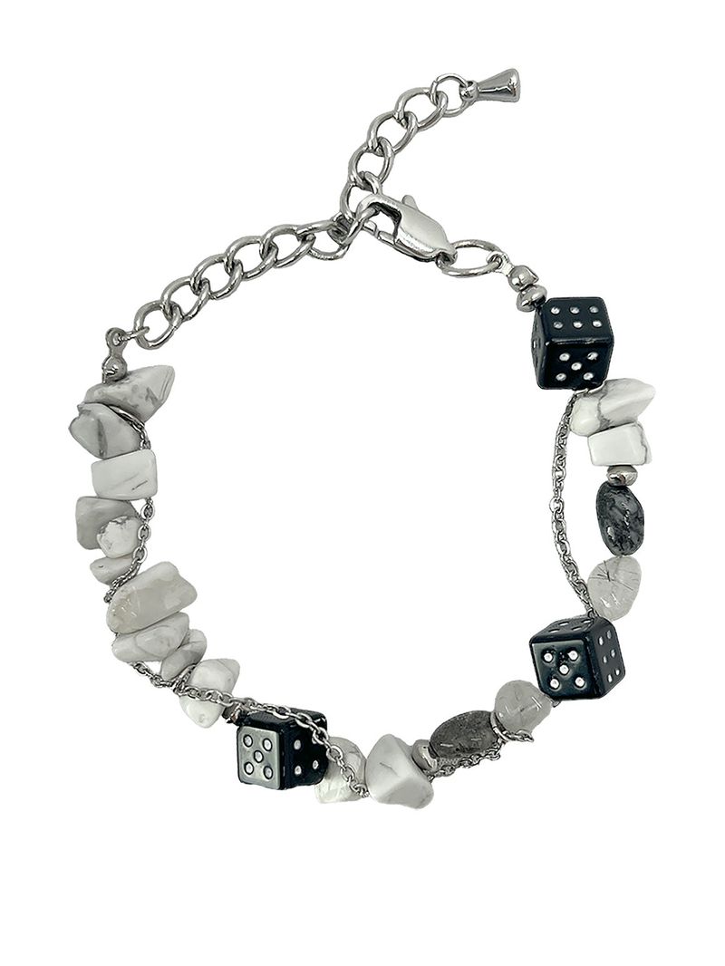 Axi studio（アクシスタジオ）の「 Triple dice gemstone bracelet（Accessories）」