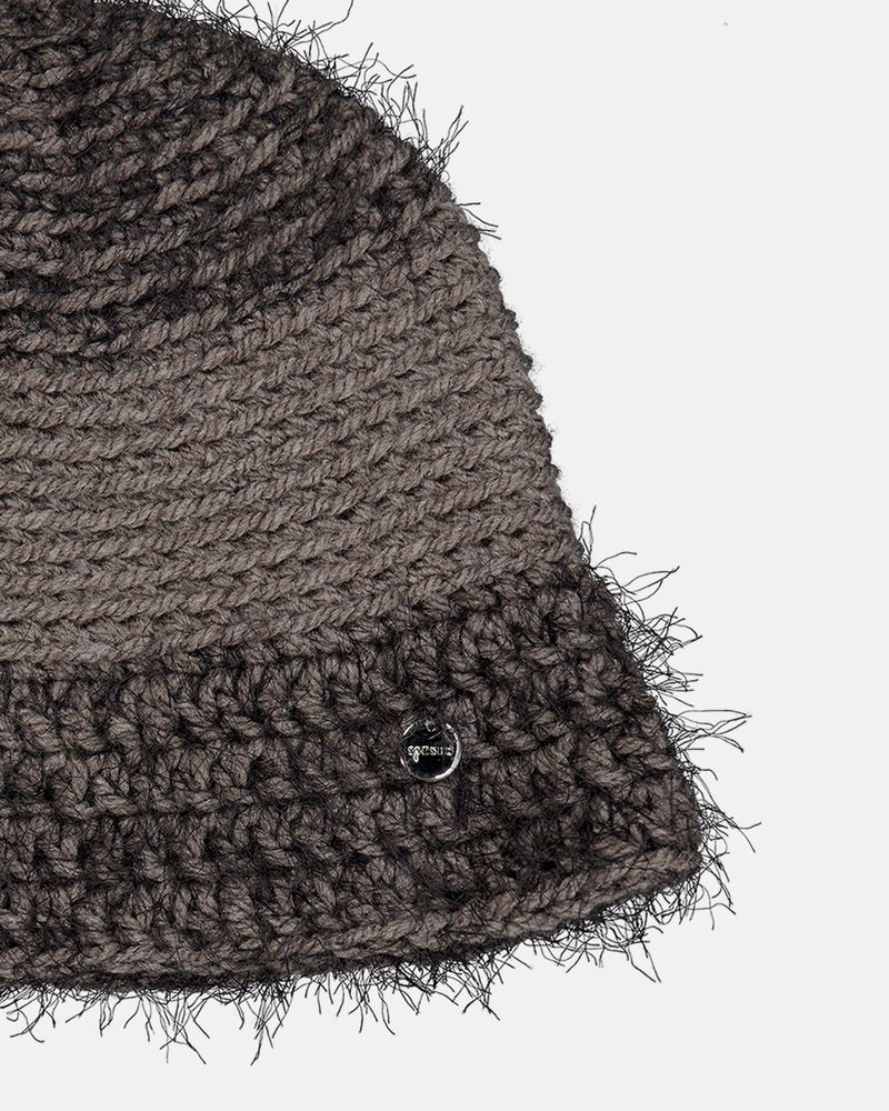 Hairy Bucket Hat - Brown