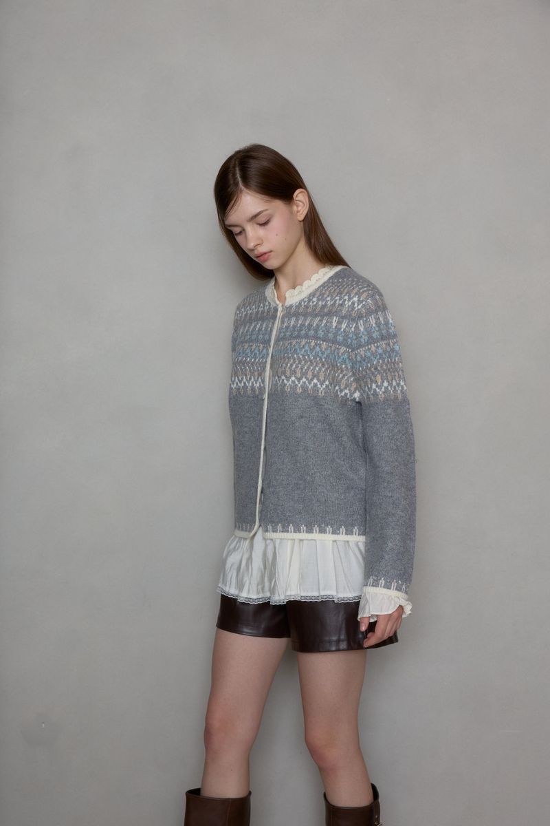 RUSTIC FOLK KNIT CARDIGAN