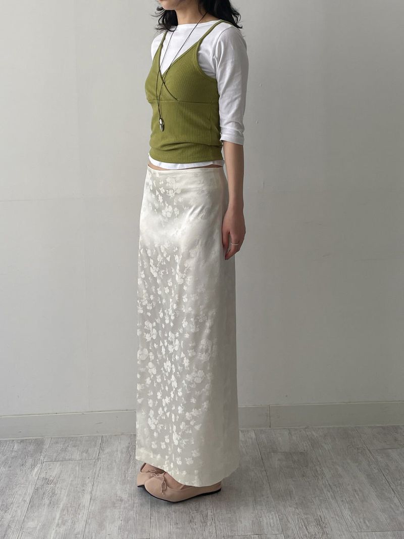 Tone-tone Ribbed Sleeveless