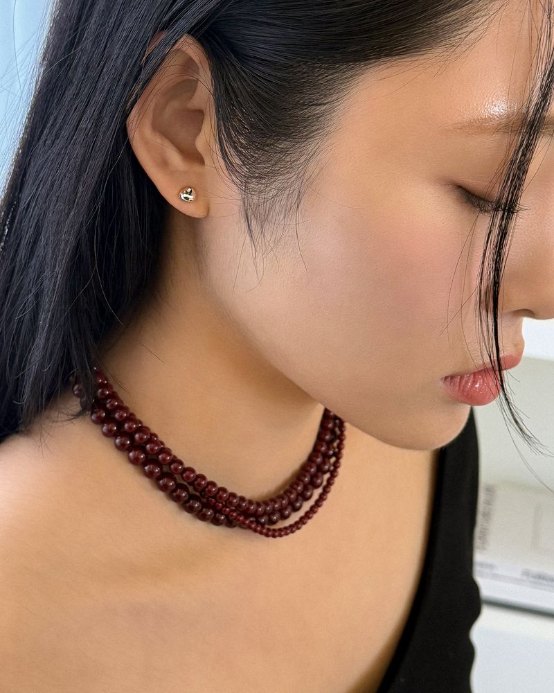 Kisses earring (silver)