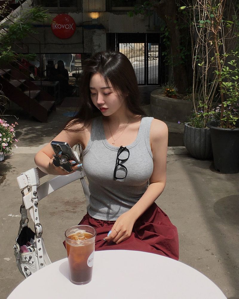 [MADE] Sand, Daily Rib Camisole