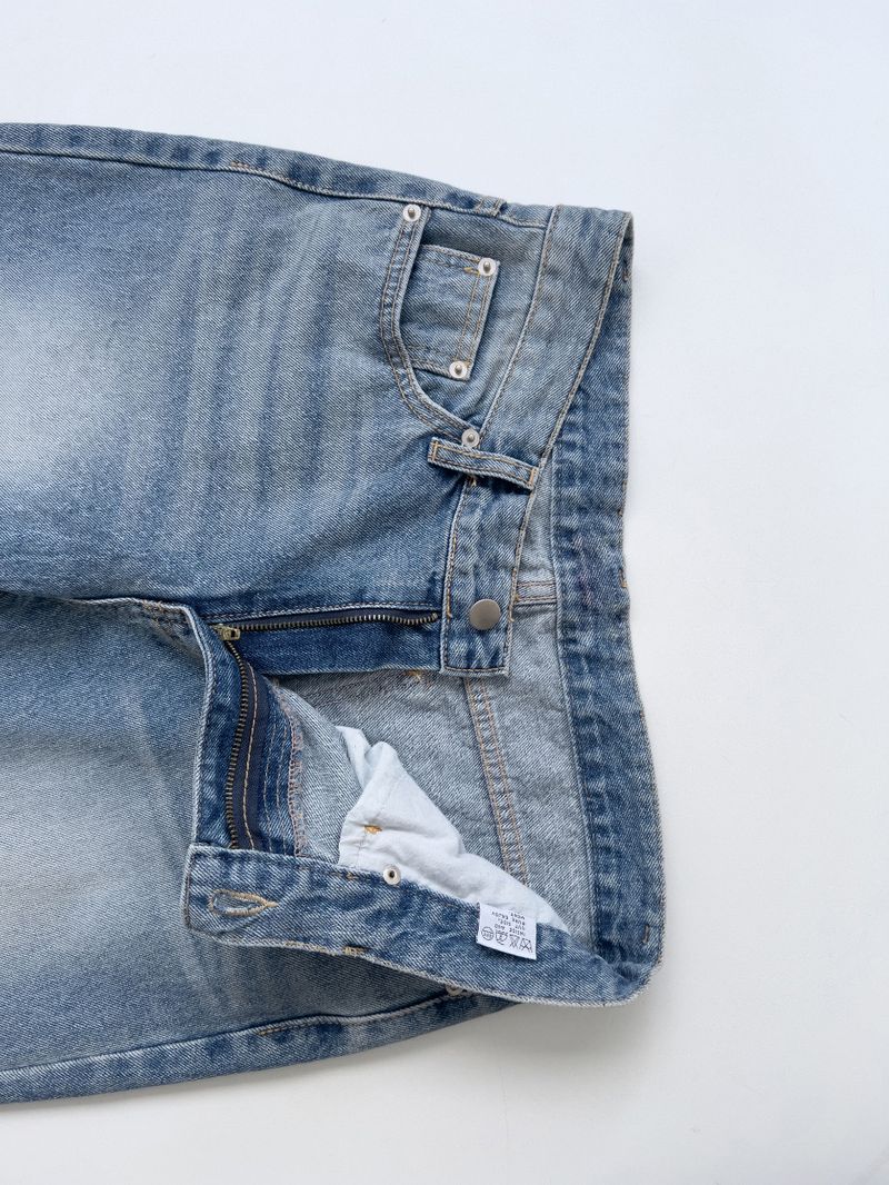 Ross Brush Semi-bootcut Denim Pants