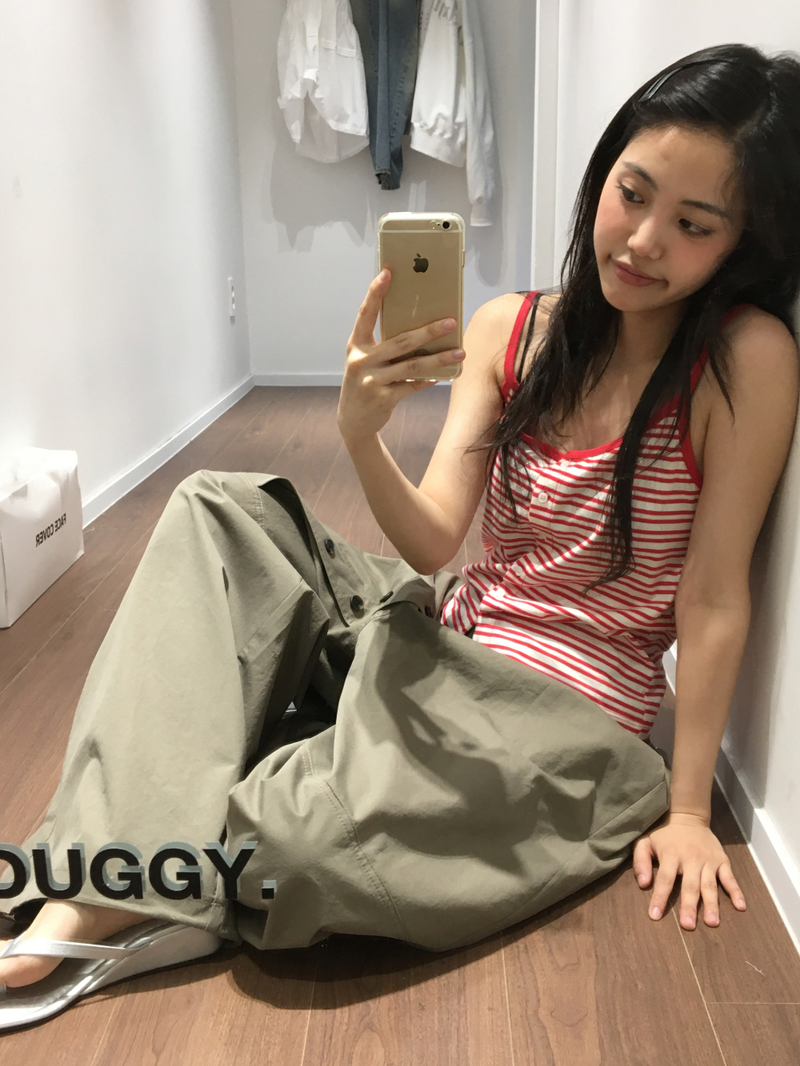 By Button Balloon Pants (2color)