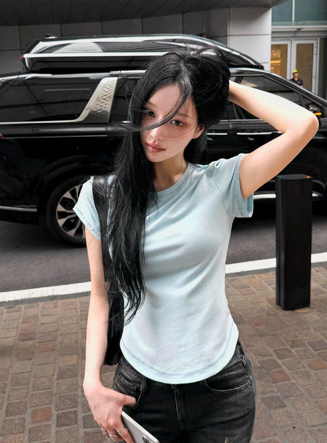 26SS★ [MADE] -5kg U-Line Tee