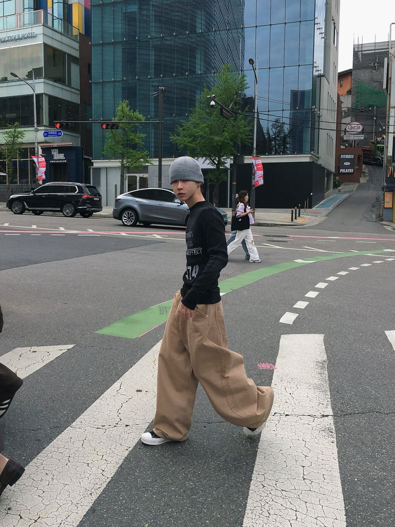 ネオ スタンダード コットン ワイドパンツ4C
