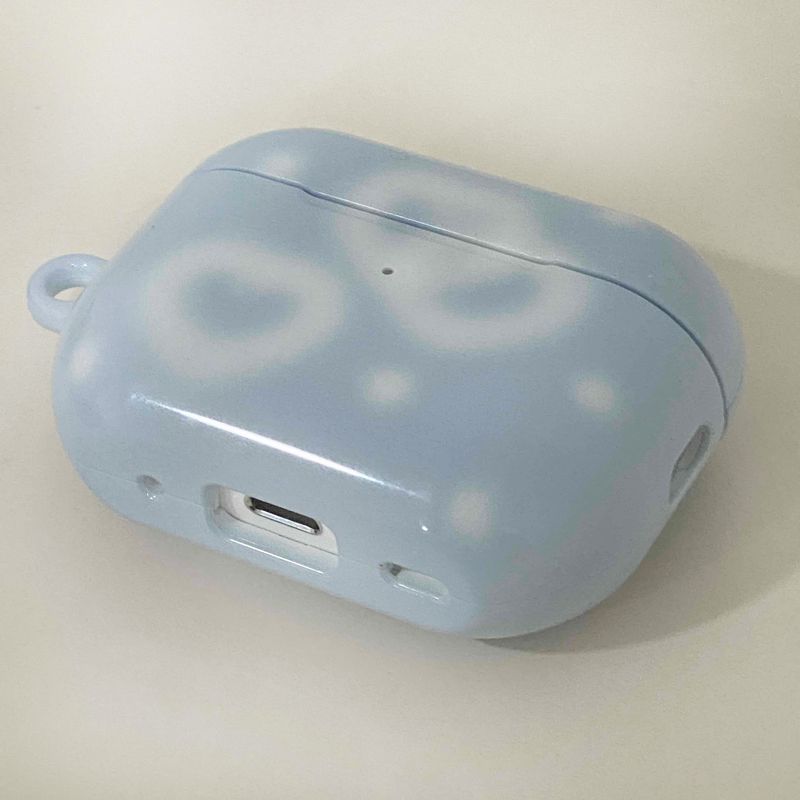 lollipop heart Airpods case-snow