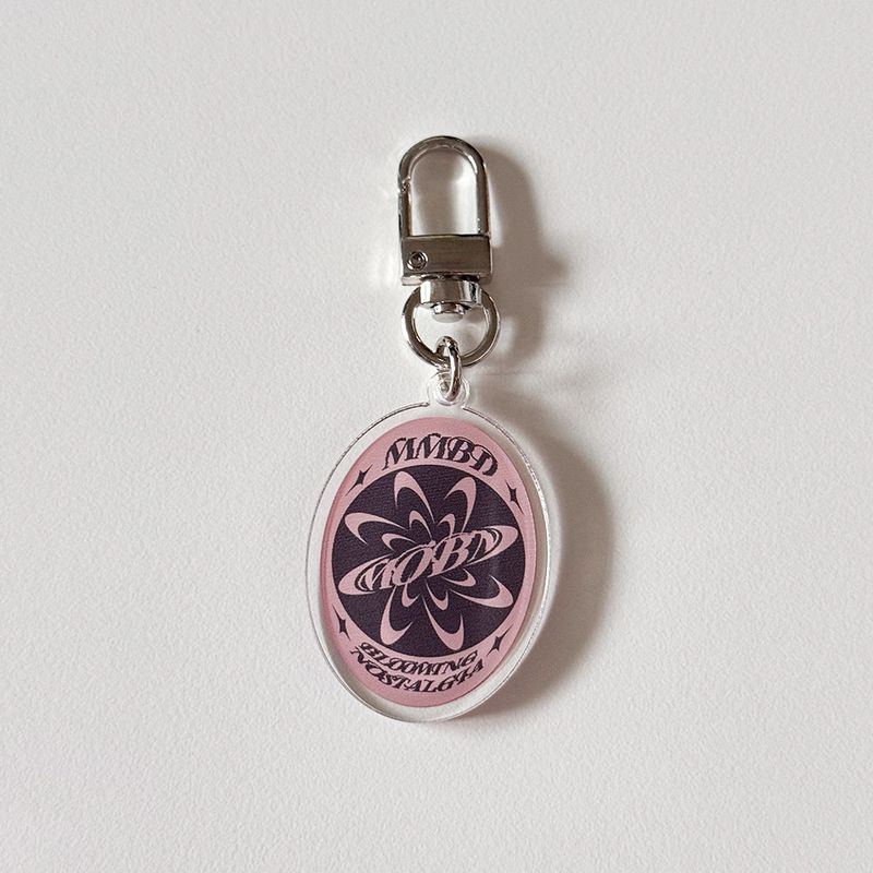 MEMORIESBOUNDARY（メモリーズバウンダリー）の「MOBN Acrylic Keyring (DustyPink/CharcoalGray)（Toys/Key Holders）」