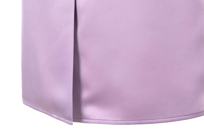 Marble Tailored Dress _ Lilac