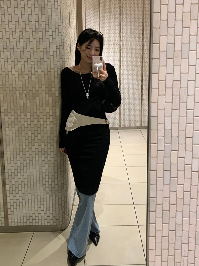 [MADE] Jardic Back Long Dress