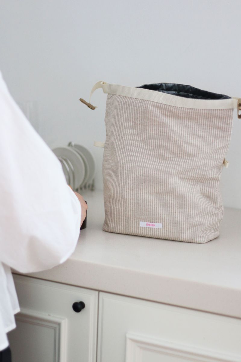 cozy lunch bag - brown