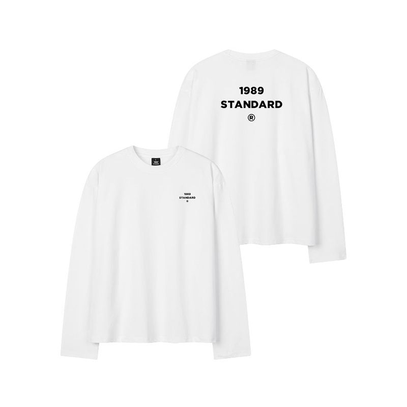 BACK CENTER Crop Long Sleeve(SKLSTD-0229)