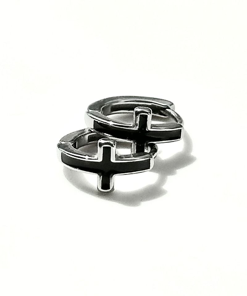 BLACK CROSS One-touch Piercing 2pcs