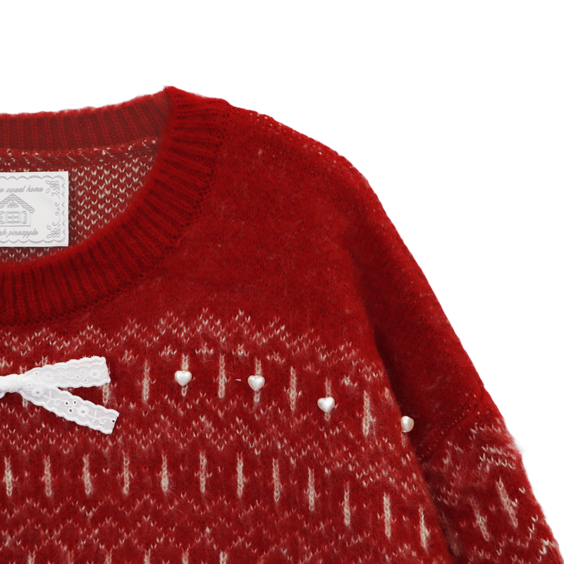 SNOWY SOFT LOVELY SWEATER