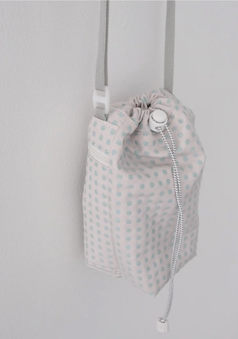 2Pockets Mini Bag Ivory Dot