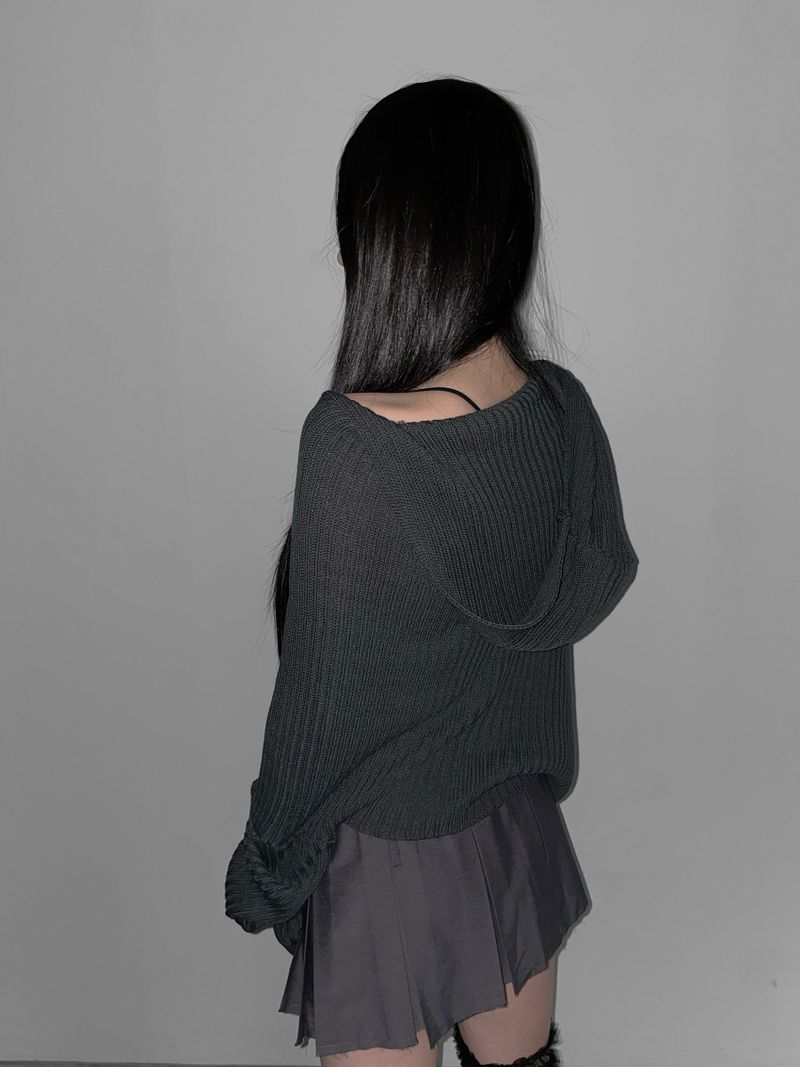 multi off shoulder kint(3 color)