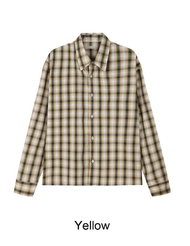 Ens Light Check Shirt