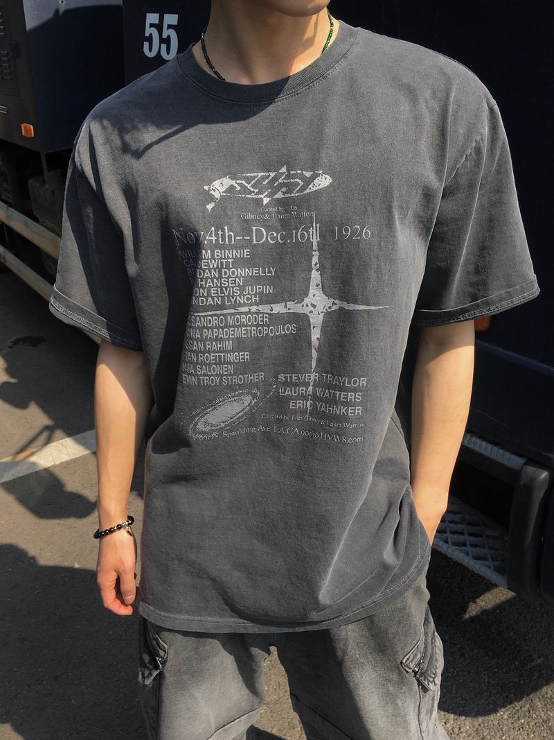 Eric Pigment Short Sleeve T-Shirt 3C
