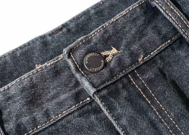 26SS★ Fade Wide Denim Pants