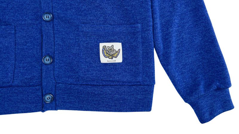 BASECREAM CARDIGAN BLUE