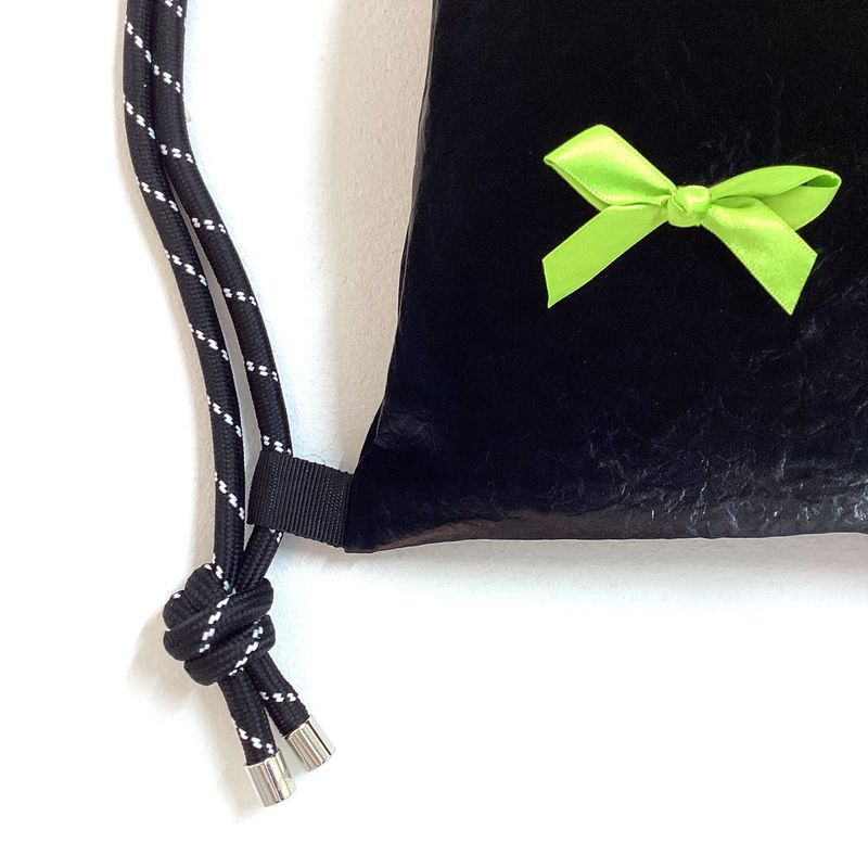 Ribbon Gym Sack [Green]