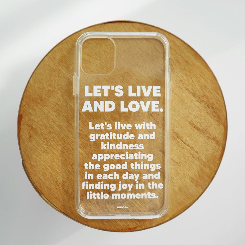 let's live and love case.