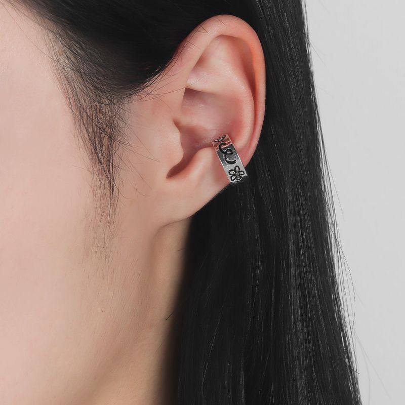 DOODLE EARCUFF(5mm) SILVER925
