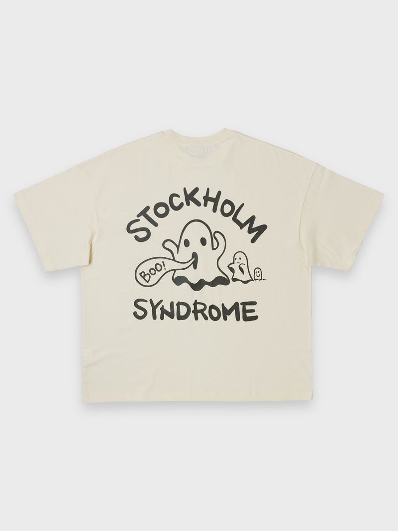 stockholm syndrome（ストックホルムシンドローム）の「ゴーストTシャツ - クリーム（トップス）」