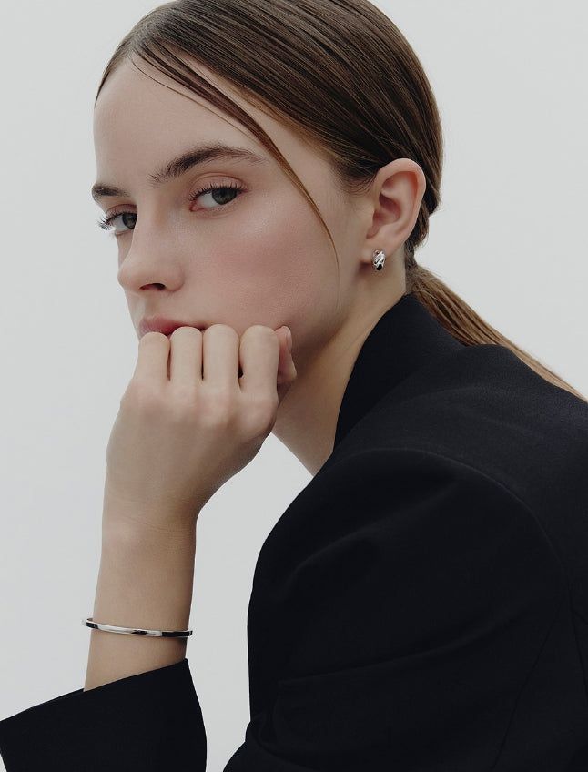 26SS★ Truvion Hoop Earrings