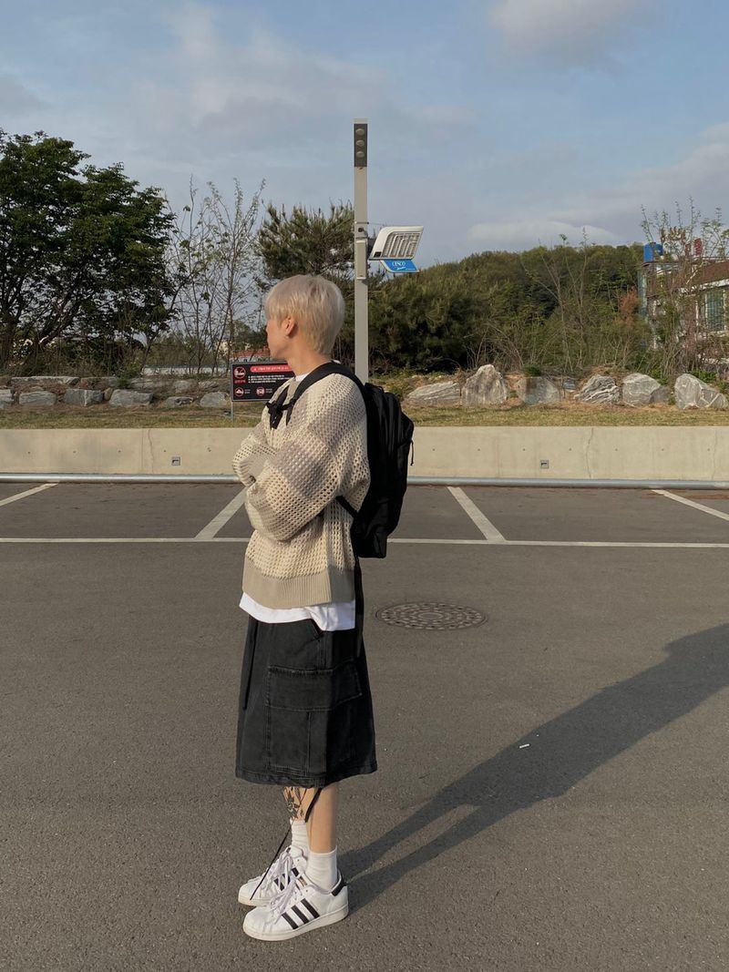 Citi Denim Cargo Bermuda Pants