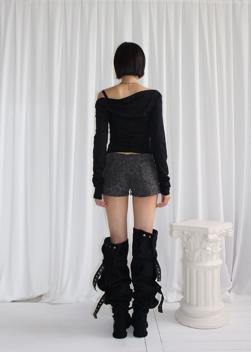 BUCKLE THIGH HIGH BOOTS