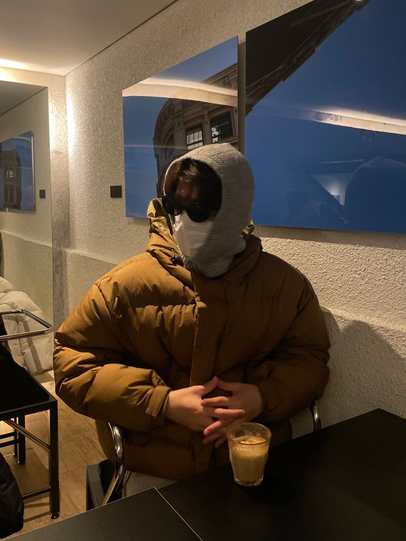 Knit balaclava