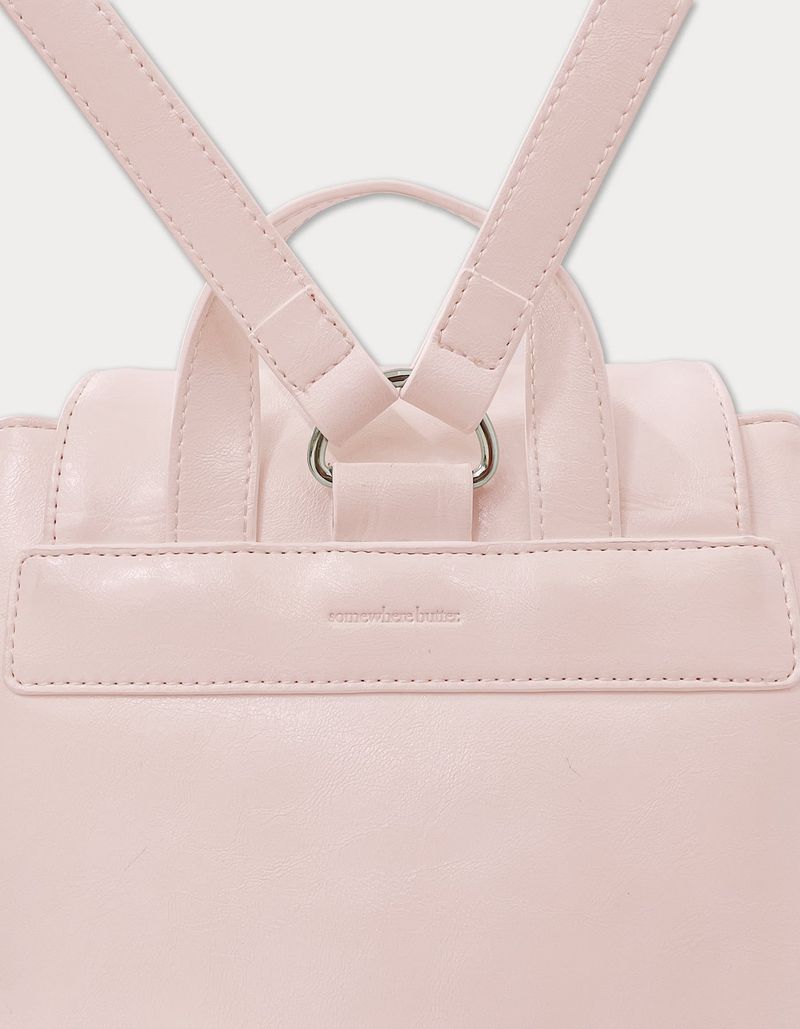 fle backpack - light pink