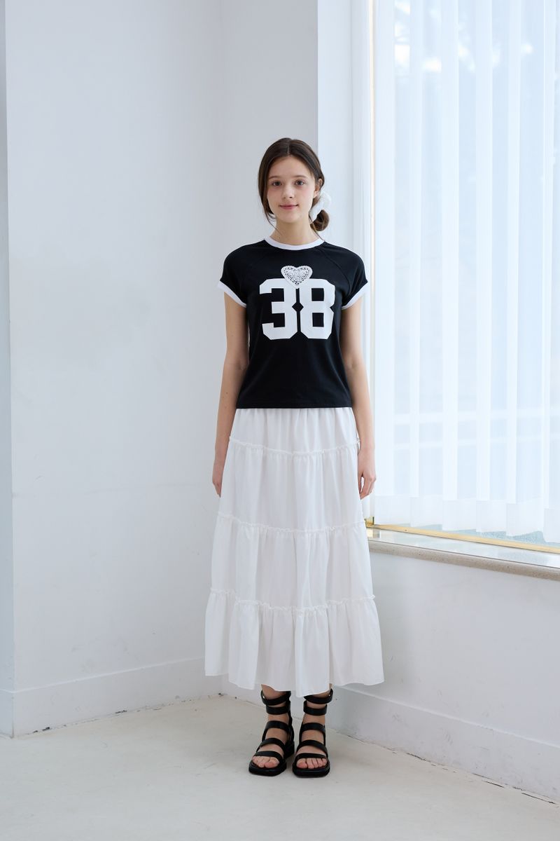 WHISPERING WINGS MAXI SKIRT
