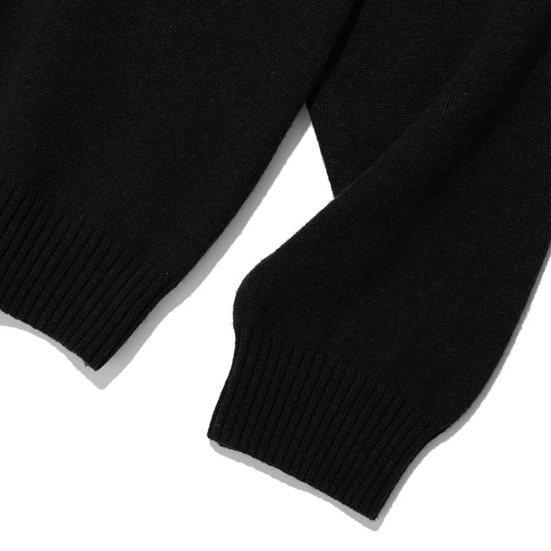BASIC LOGO KNIT SWEATER