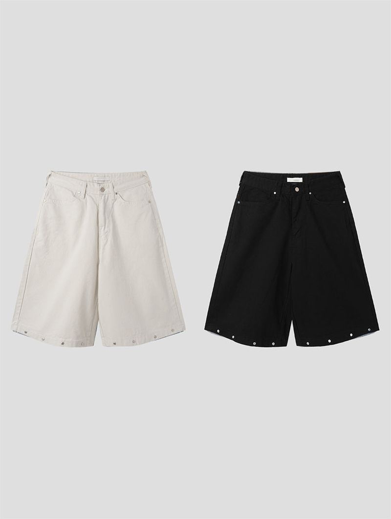 STUD BERMUDA PANTS (2C)