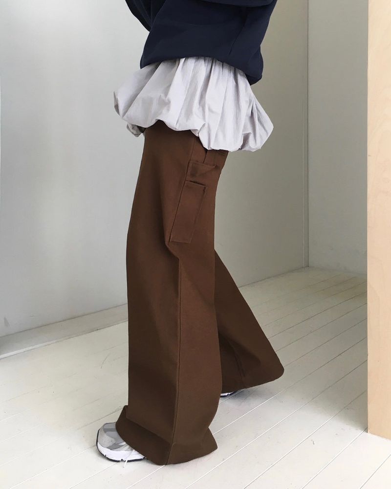 ミドルカーペンターディテールロングパンツ