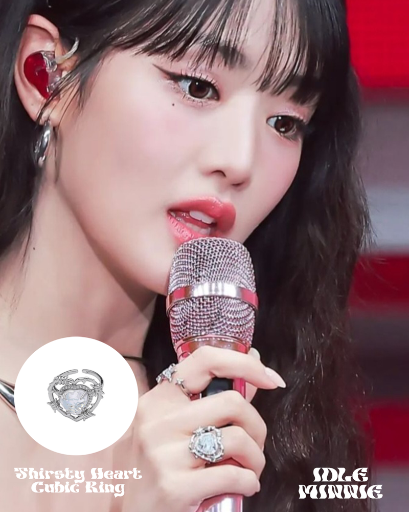 [Yena,Minnie,Dahyeon Pick!] Thirsty Heart Cubic Ring