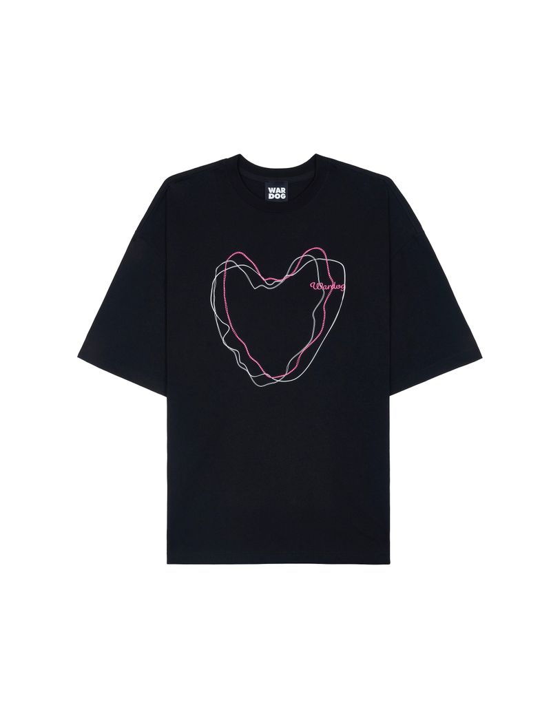 Overfit Line Drawing T-Shirt