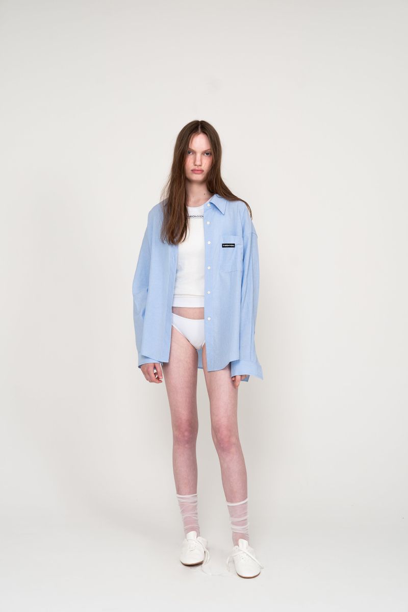 SUMMER OVER-FIT SHIRTS (STRIPE)