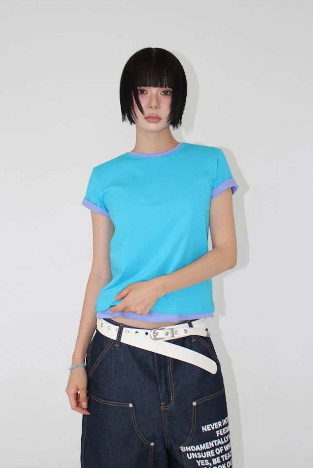 AAKE(アケ)の「ESSENTIAL COLOR TEE(Tops)」