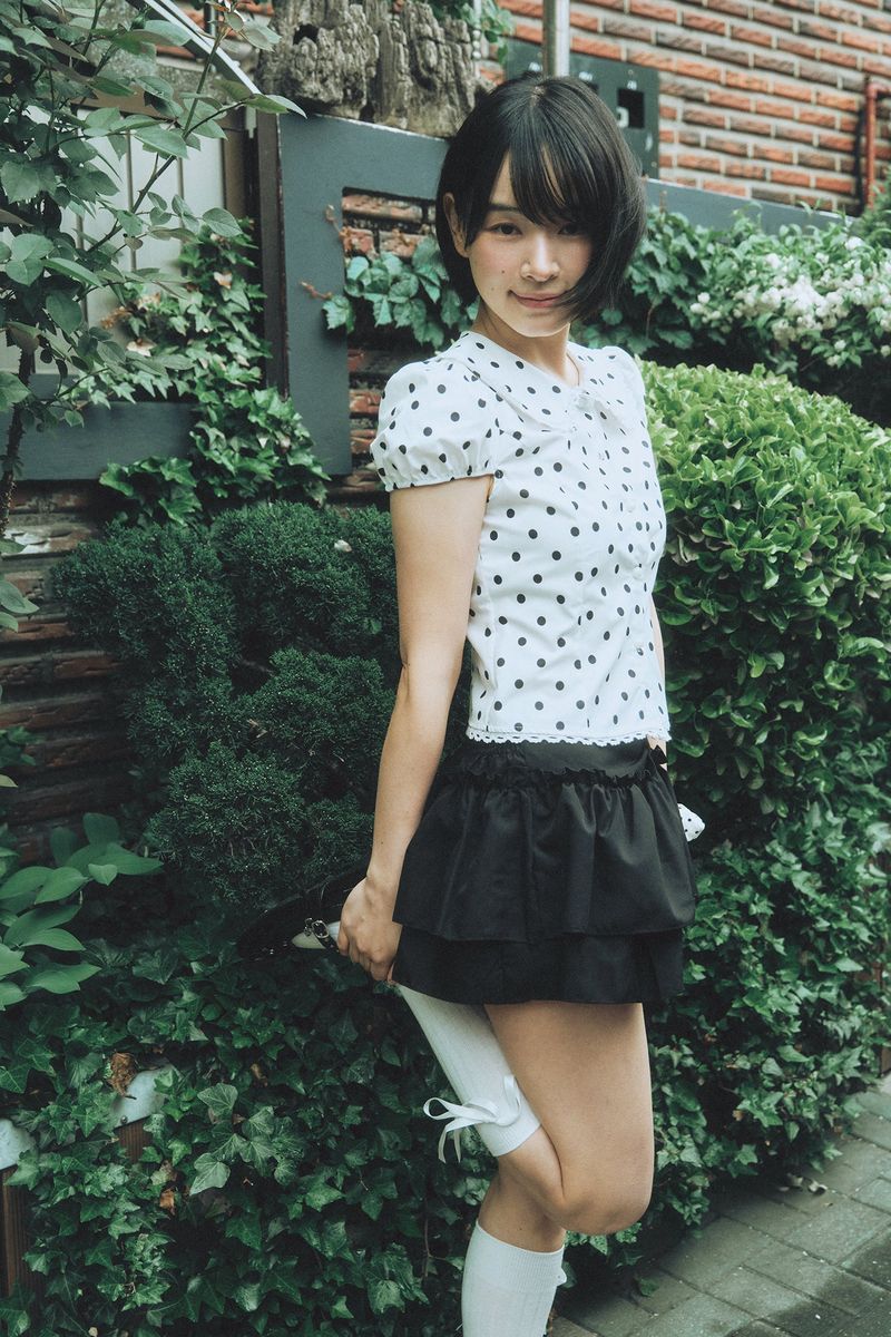aoyu（アオユ）の「LACE COLLAR DOT PUFF BLOUSE IVORY（Tops）」