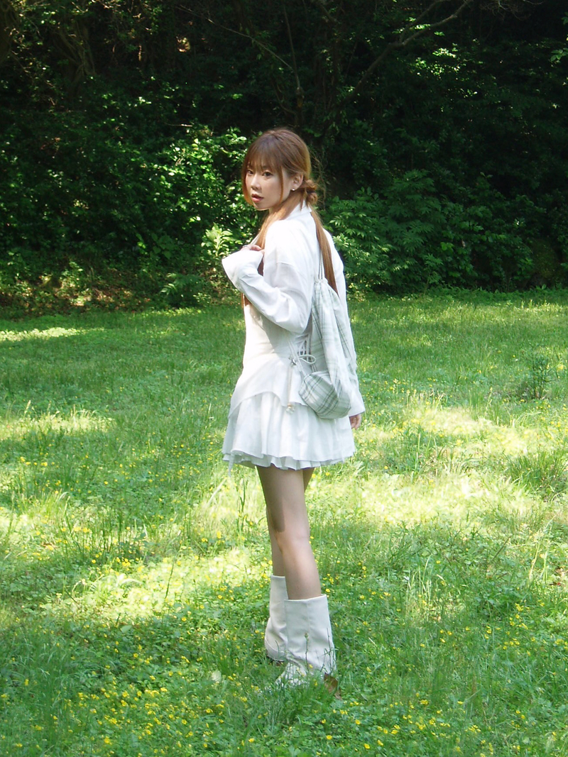 [prts made] side string 2-tier frill short skirt (ivory)