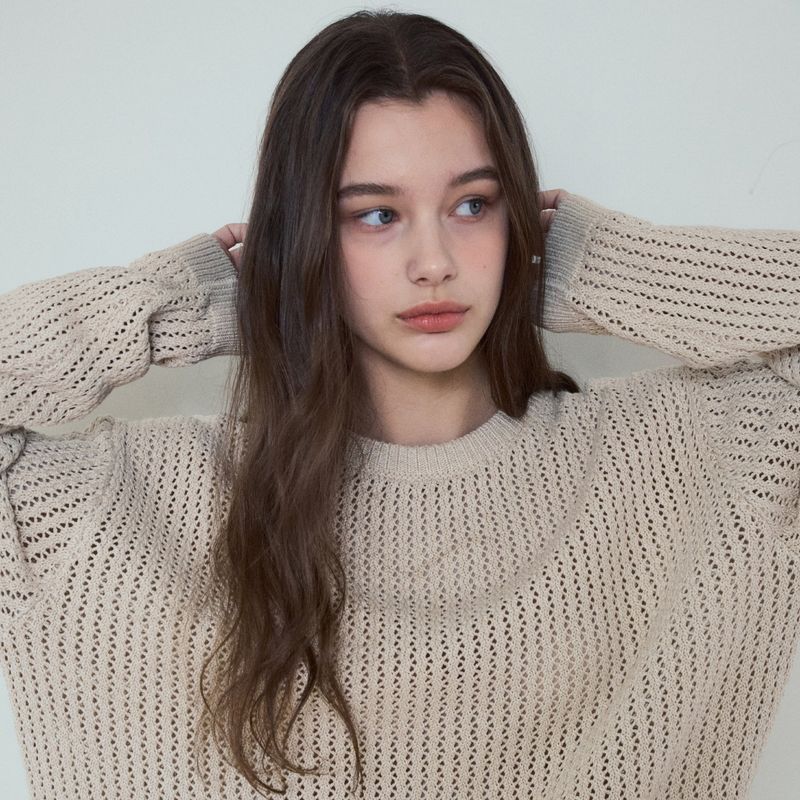 Always Scotch Two-Tone Mixing Knit_4Color