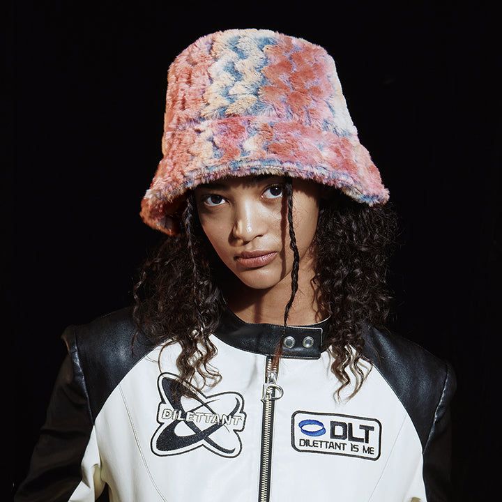 DILETTANTISME（ディレッタンティズム）の「PINK MUHLY ECO FUR BUCKET HAT（Hats）」