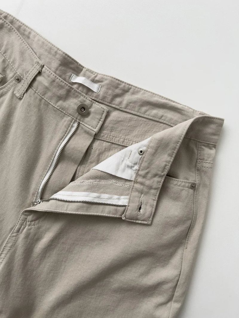 Maple Dyed Cotton Wide Pants